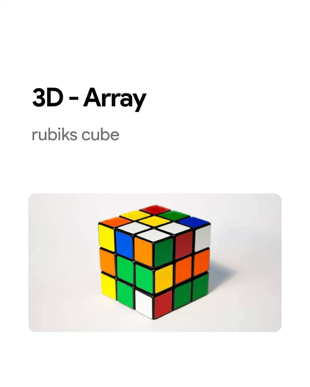 3d arrays